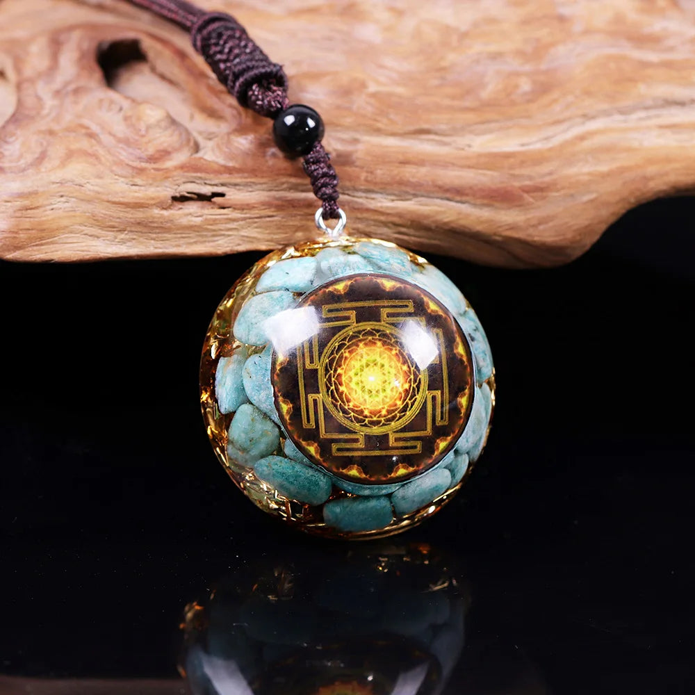 ZenAura Orgonite Pendant