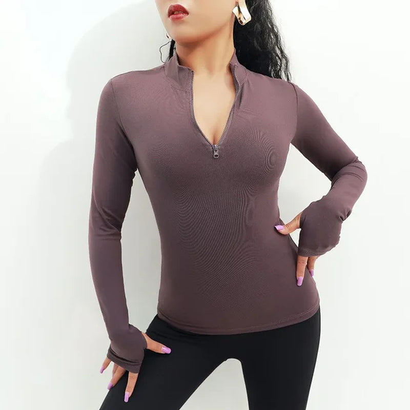 Long Sleeve Yoga Top 