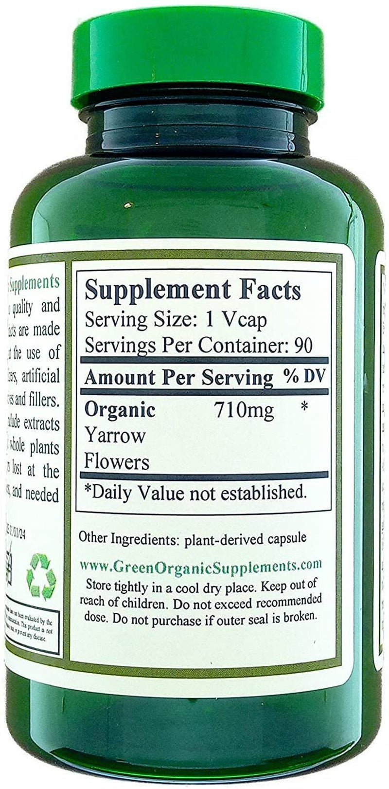 Yarrow Essence Organic Capsules