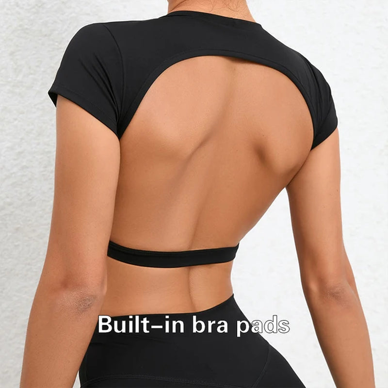 Bareback Yoga Crop