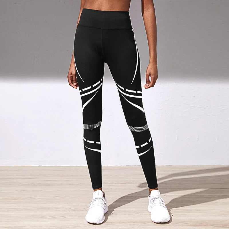 Geometric Yoga Leggings 