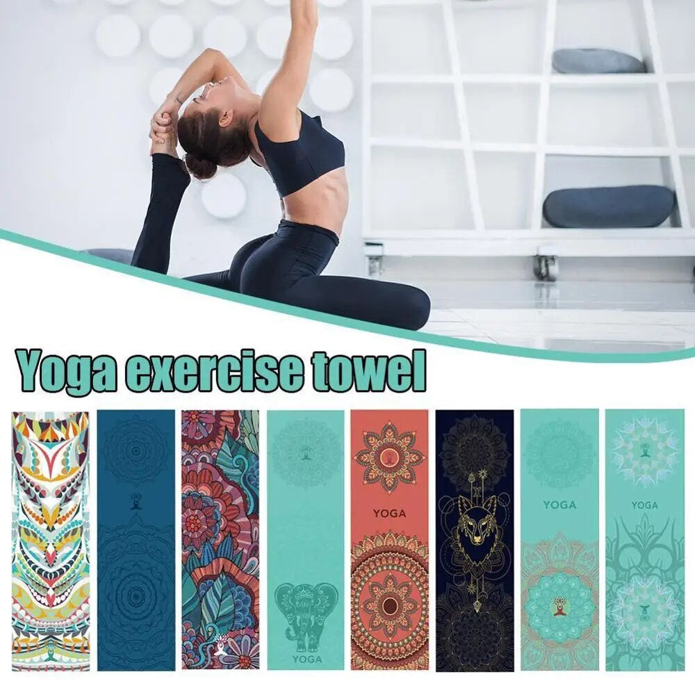 Suede Yoga Towels