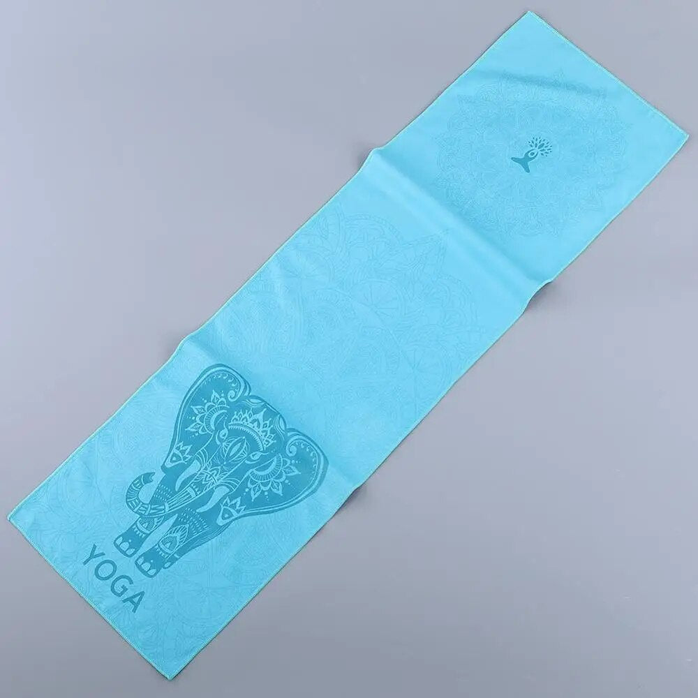 Suede Yoga Towels