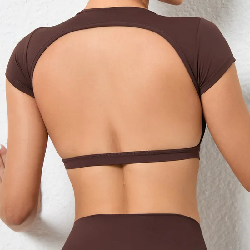 Bareback Yoga Crop