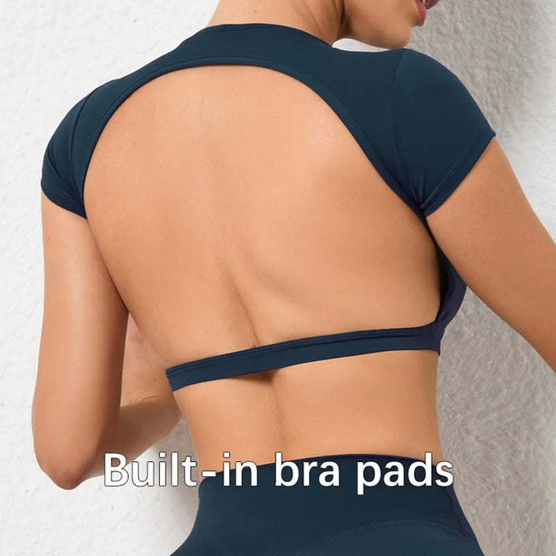 Bareback Yoga Crop