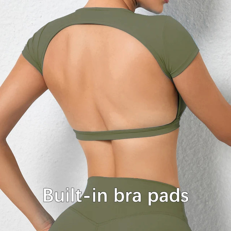 Bareback Yoga Crop