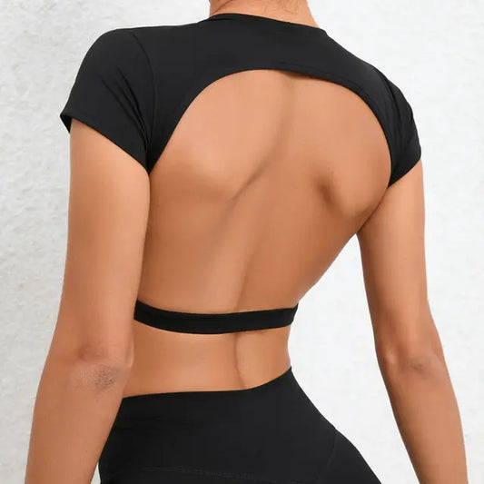 Bareback Yoga Crop